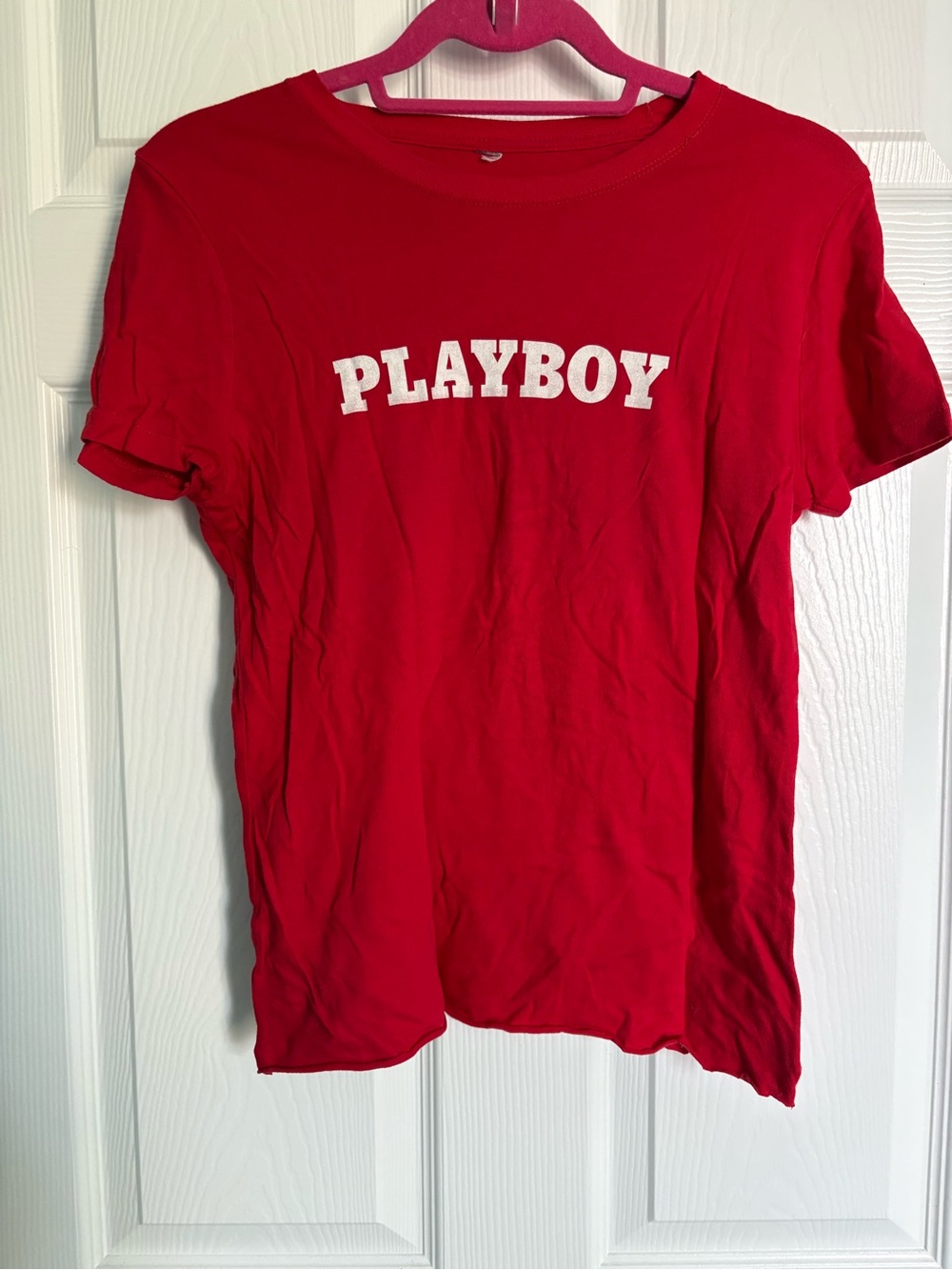 Playboy Red Logo Tee